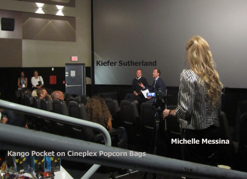 TIFF Kiefer Sutherland Michelle Messina Pocket Pictures